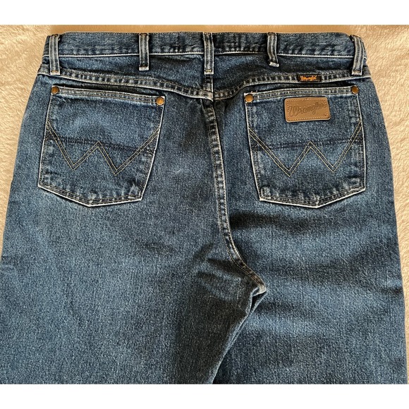 Wrangler George Strait Cowboy Cut Mens Jeans 31MGSHD Sz 35x34 - Picture 6 of 7